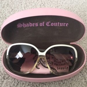 Juicy couture sunglasses with case